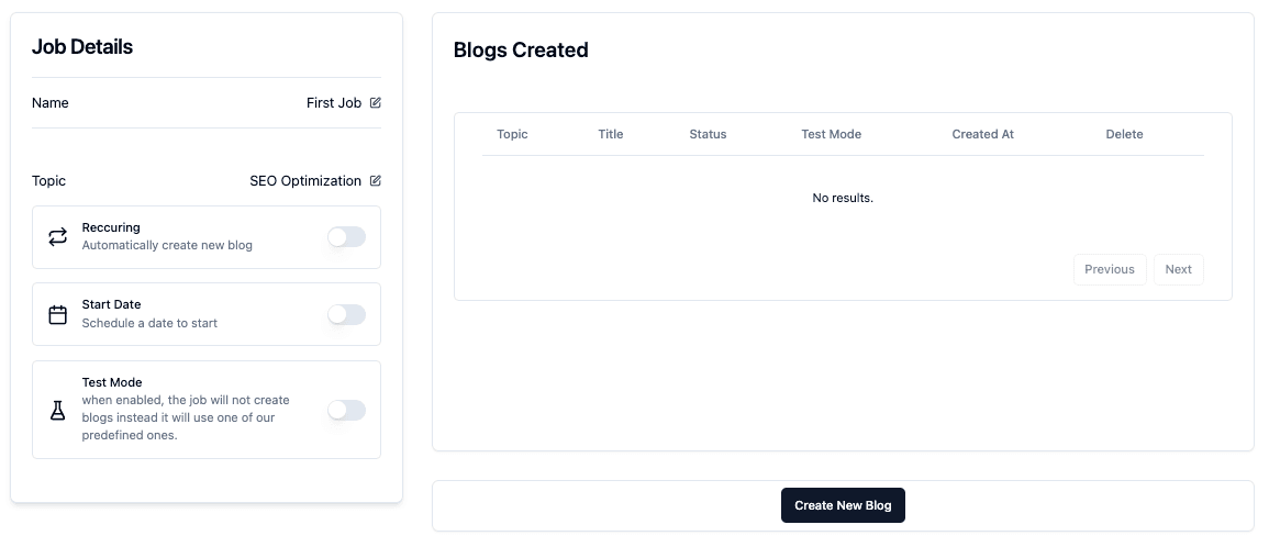 Create First Blog